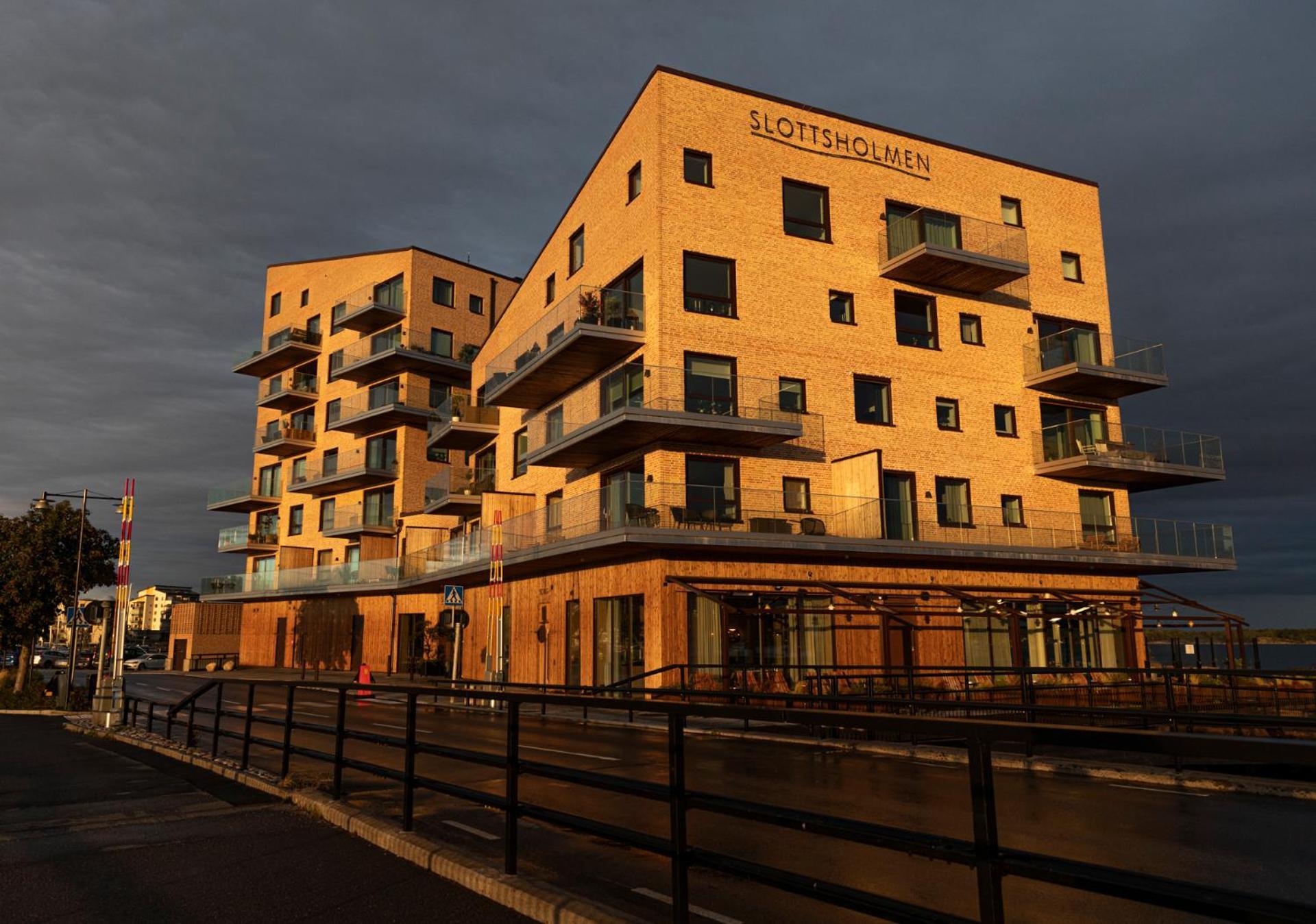 Slottsholmen Hotell Och Restaurang Västervik Eksteriør bilde